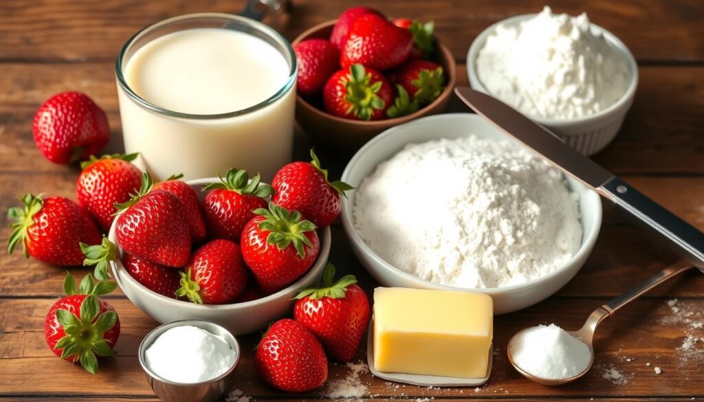 Buttermilk Shortcakes Ingredients Buttermilk Shortcakes Ingredients