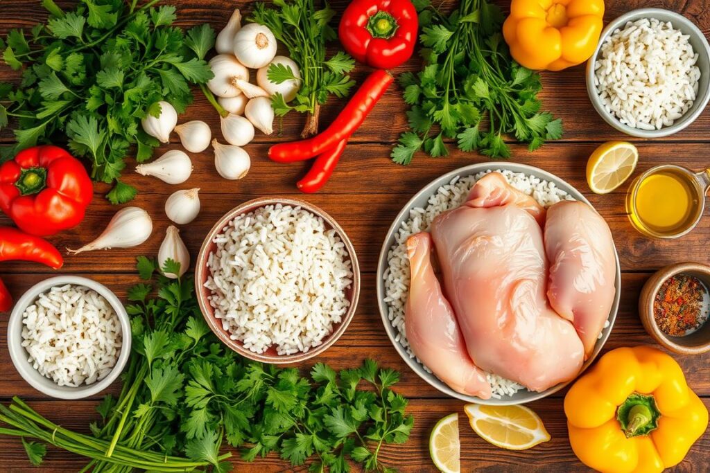 Chicken and Rice Recipe Ingredients Chicken and Rice Recipe Ingredients